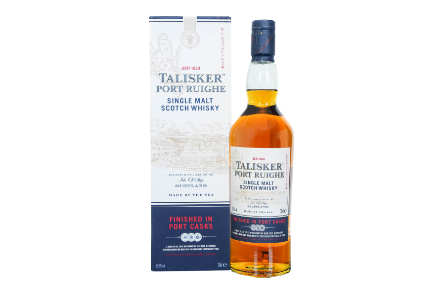 Rượu Talisker Port Ruighe box