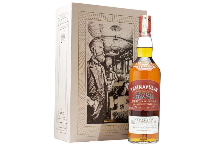 Rượu Tamnavulin sherry cask kèm hộp tổng thống f26