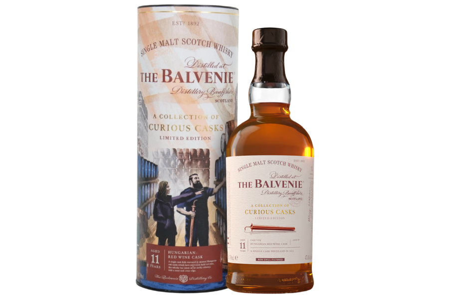 Rượu The Balvenie 11 Năm – Curious Casks Hungarian Red Wine Cask