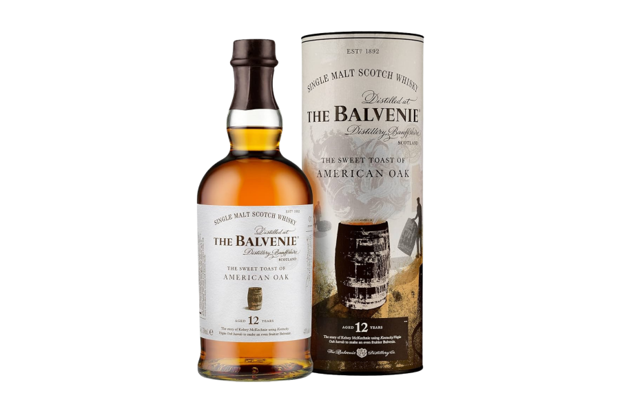 Rượu The Balvenie 12 American Oak box