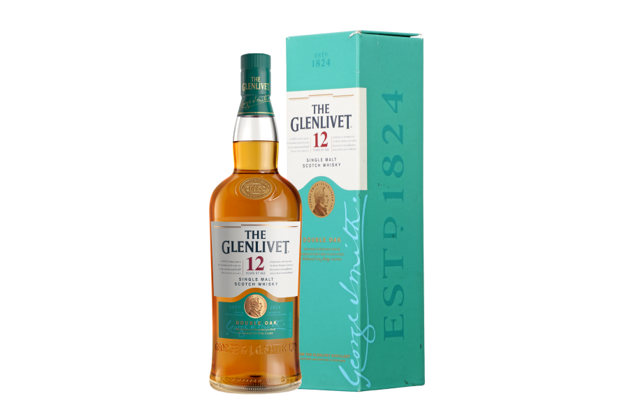 Rượu The Glenlivet 12 Double Oak box