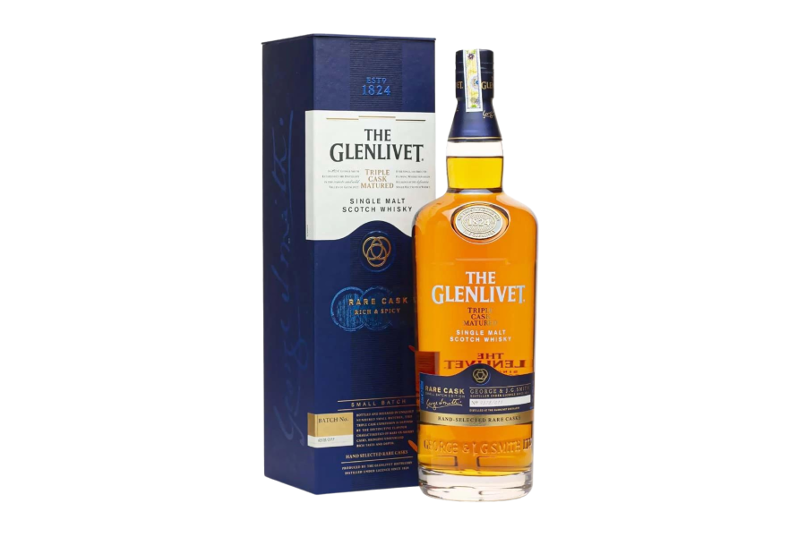 Rượu The Glenlivet Triple Rare Cask box