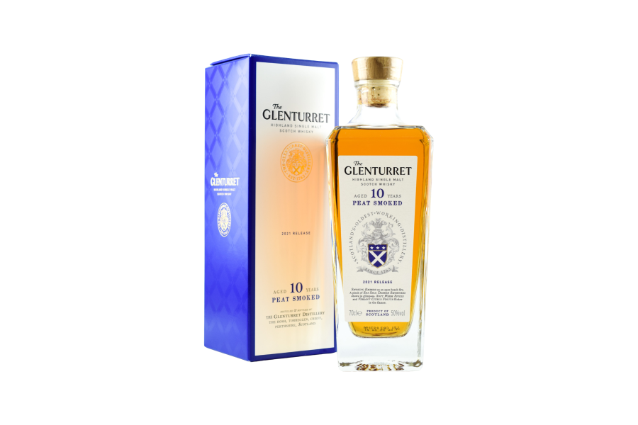 Rượu The Glenturret 10 Peat Smoked box