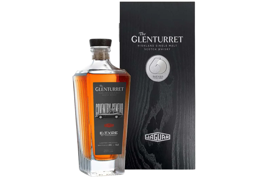 Rượu The Glenturret Jaguar E Type box