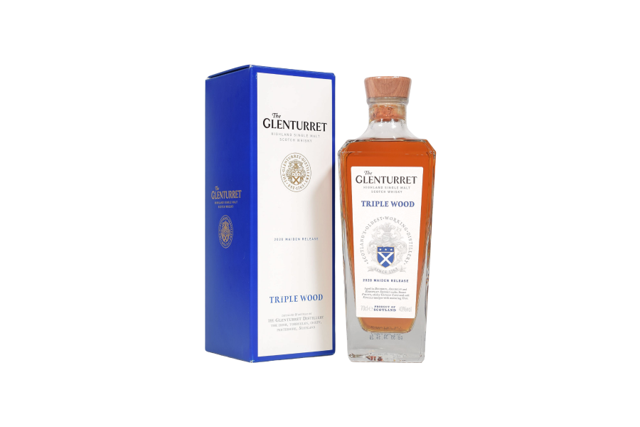 Rượu The Glenturret Triple Wood box