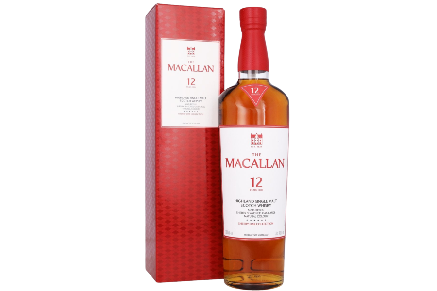 Rượu Macallan 12 Sherry Oak UK 1