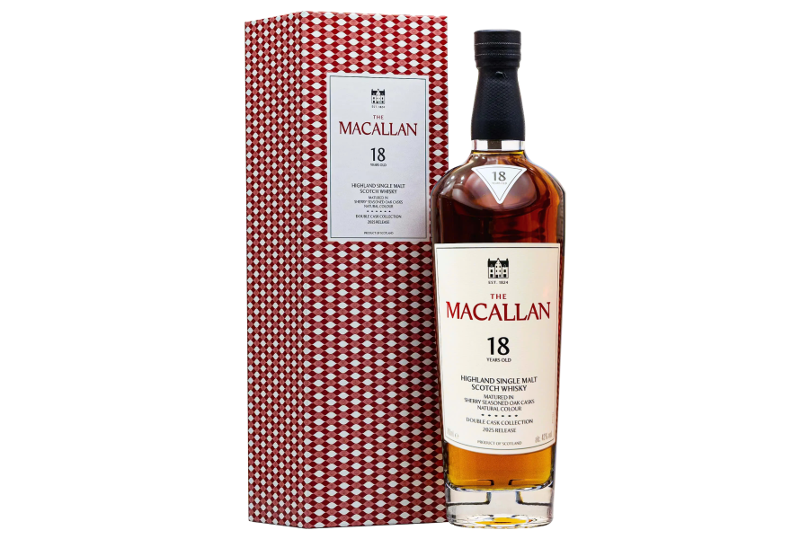 Rượu The Macallan 18 Double Cask UK