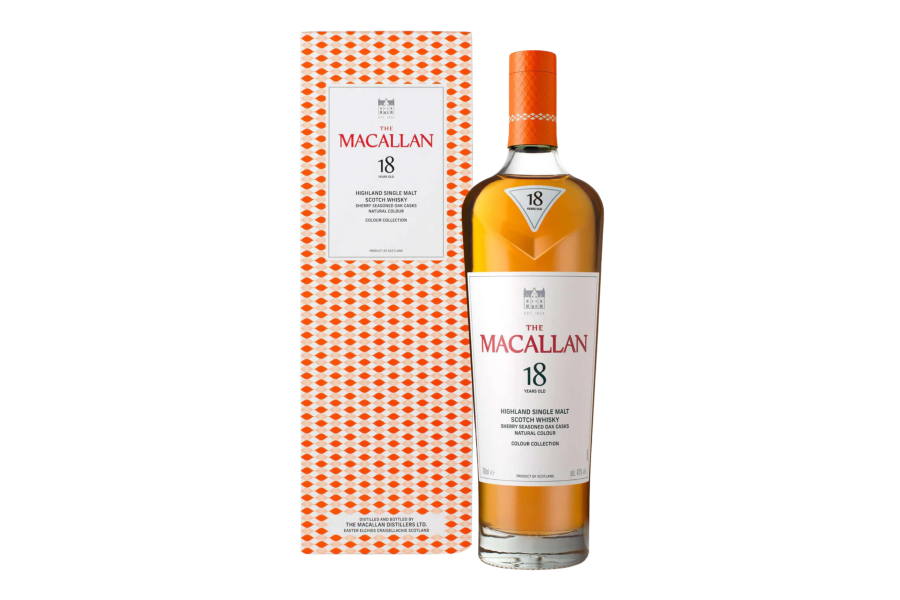Rượu The Macallan 18 The Colour Collection box