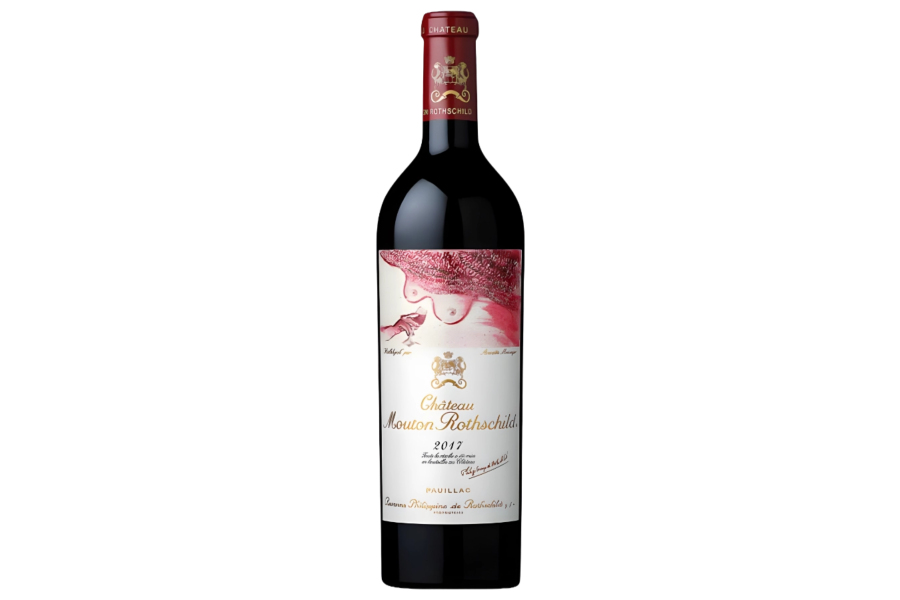 Rượu vang Pháp đỏ Chateau Mouton Rothschild 2017 Grand Cru Classe
