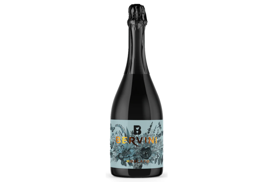 Rượu vang sủi bervini moscato