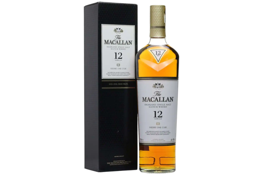 Rượu Macallan 12 Sherry Oak New 2025