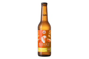 Bia chai bohemia Mandarin - bia quýt - bia không cồn