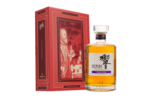 Rượu Hibiki master select kèm hộp tổng thống f26