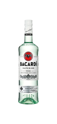 Rượu Rum Bacardi Trắng 1lit