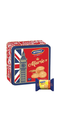 Bánh Quy Mc Vities Marie Hộp sắt vuông