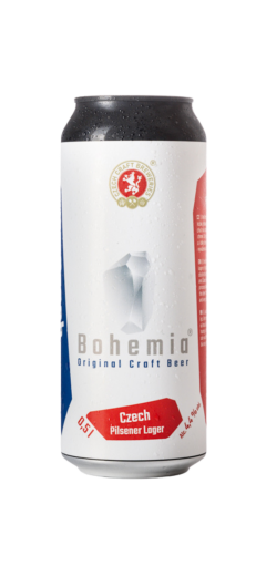 Bia lon Bohemia Pilsner Czech Lager