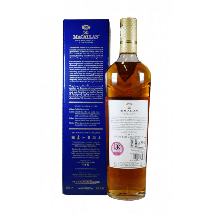 Rượu macallan 15 double cask uk chính hãng | Maltco