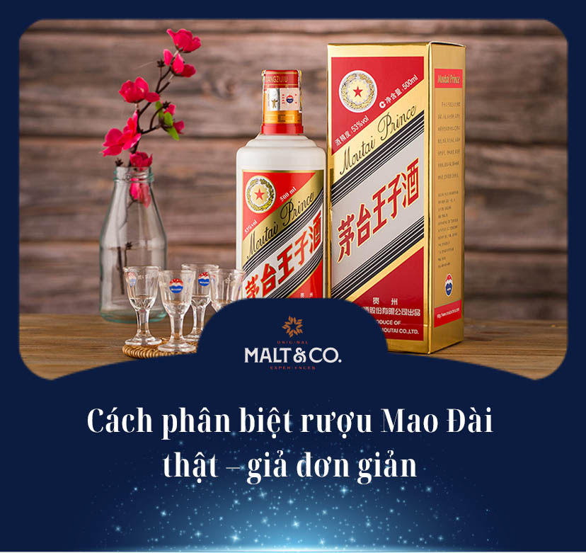 C&aacute;ch ph&acirc;n biệt rượu Mao Đ&agrave;i thật &ndash; giả đơn giản 