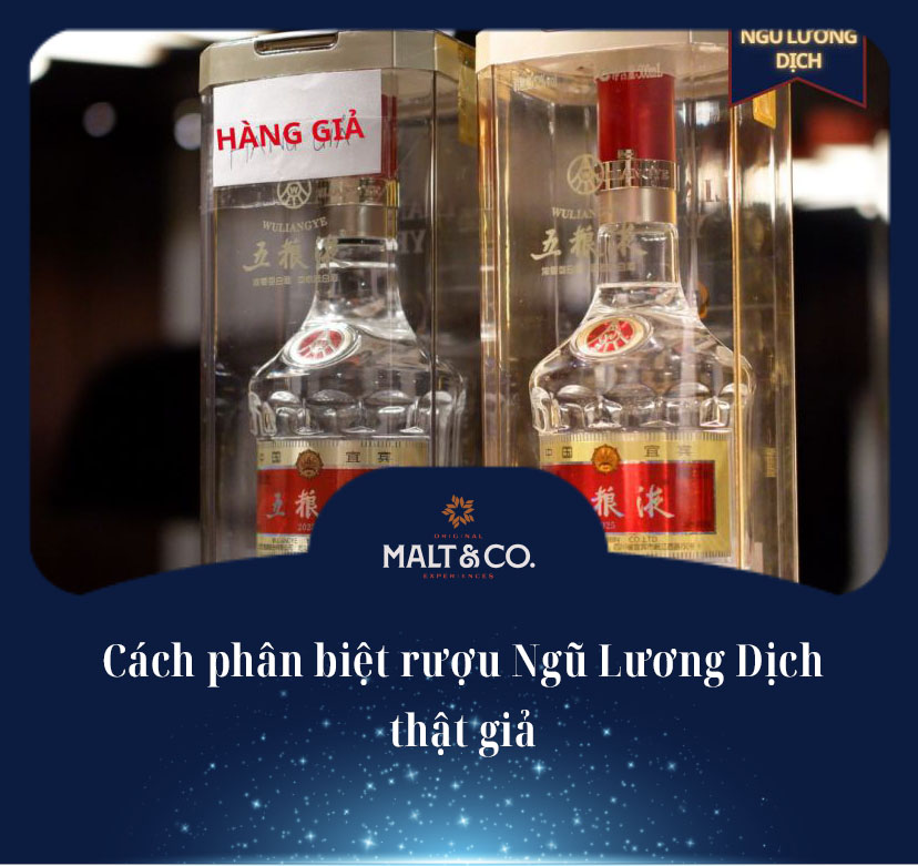 C&aacute;ch ph&acirc;n biệt rượu Ngũ Lương Dịch thật giả 