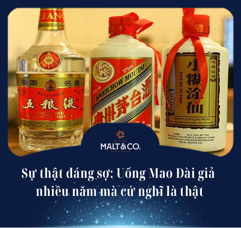 Sự thật đáng sợ: Uống Mao Đài giả nhiều năm mà cứ nghĩ là thật
