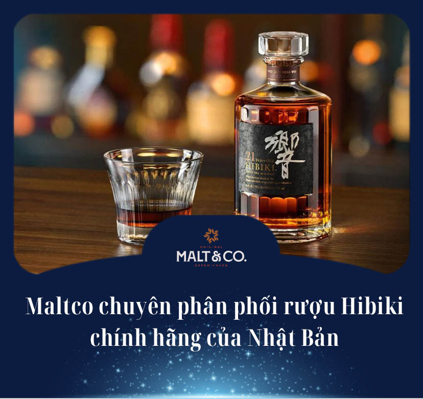 Maltco chuyên phân phối rượu Hibiki chính hãng của Nhật Bản 
