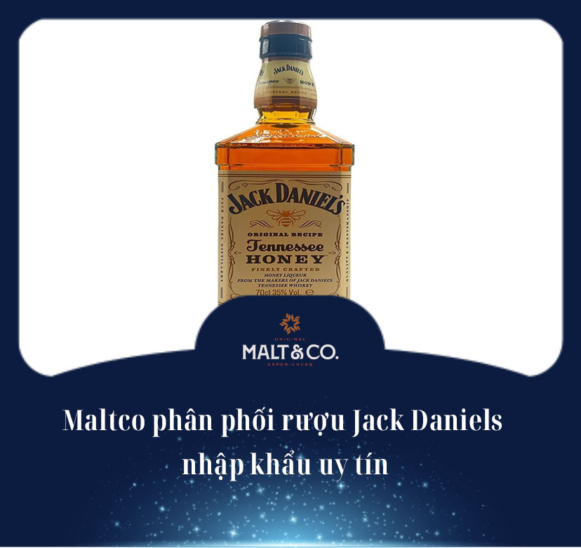 Maltco phân phối rượu Jack Daniels nhập khẩu uy tín