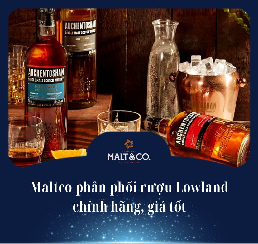 Maltco phân phối rượu Lowland chính hãng, giá tốt 