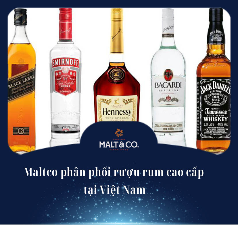 Maltco phân phối rượu rum cao cấp tại Việt Nam