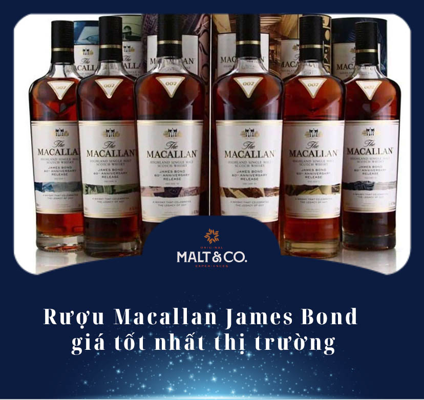 Rượu Macallan James Bond giá tốt nhất thị trường