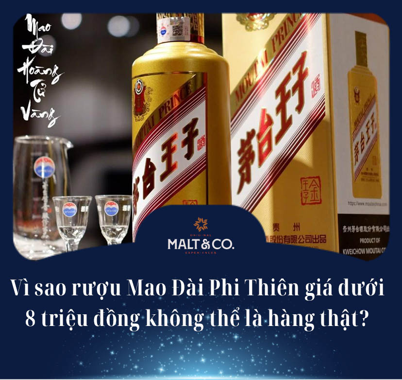 Vì sao rượu Mao Đài Phi Thiên giá dưới 8 triệu đồng không thể là hàng thật? 