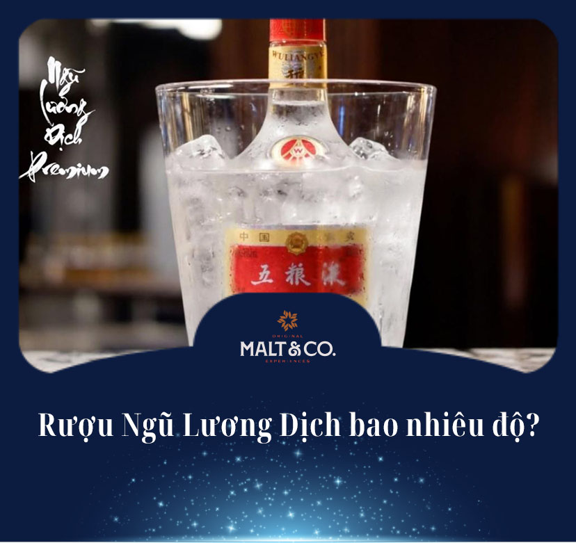 Rượu Ngũ Lương Dịch bao nhiêu độ?