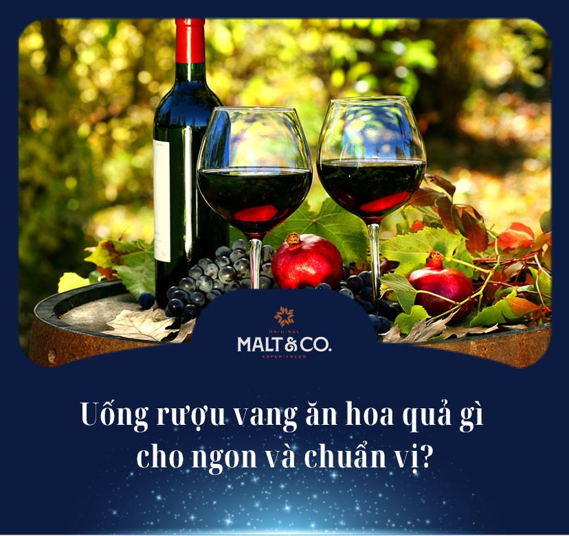 Uống rượu vang ăn hoa quả gì cho ngon và chuẩn vị?