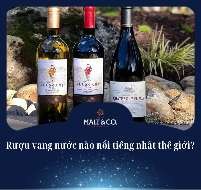 Rượu vang nước nào nổi tiếng nhất thế giới?