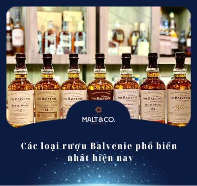 Các loại rượu Balvenie phổ biến nhất hiện nay