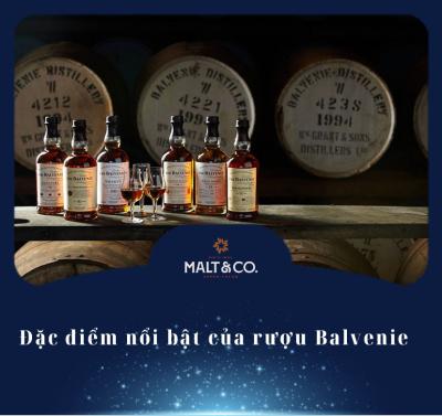 Đặc điểm nổi bật của rượu Balvenie