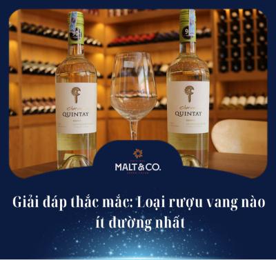 Giải đáp thắc mắc: Loại rượu vang nào ít đường nhất 