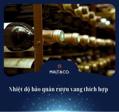Nhiệt độ bảo quản rượu vang thích hợp cho từng loại