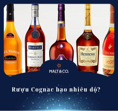 Rượu Cognac bao nhiêu độ?