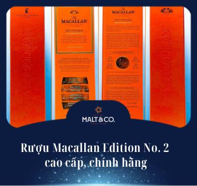 Rượu Macallan Edition No. 2 cao cấp, chính hãng