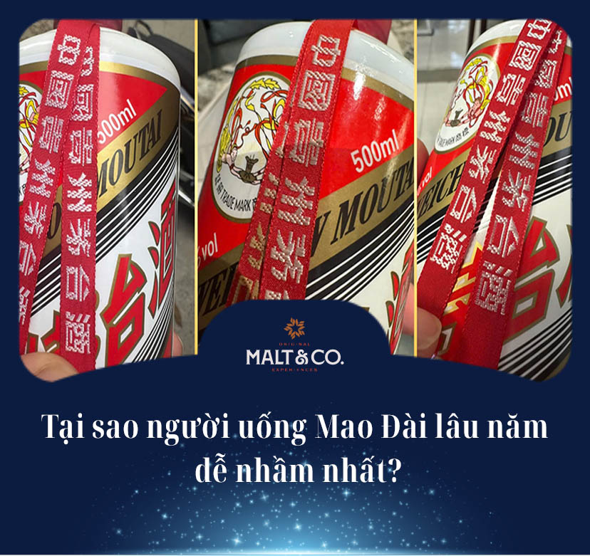 Tại sao người uống Mao Đài lâu năm dễ nhầm nhất?